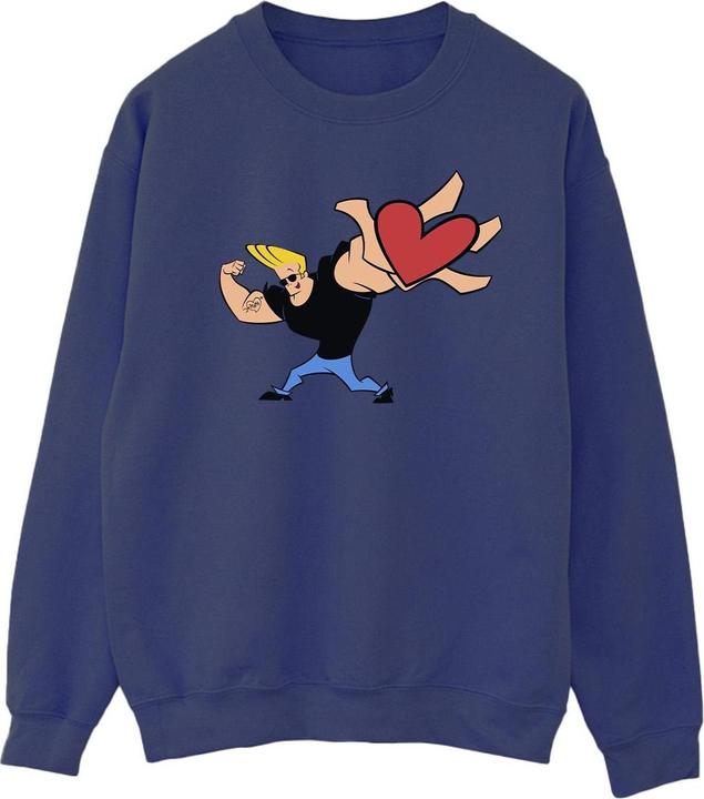 Johnny Bravo Heart Present Sweatshirt (M)