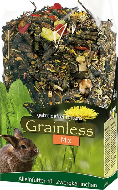 Produktbild JR Farm Farm Grainless Mix Zwergkaninchen (0.65 kg)