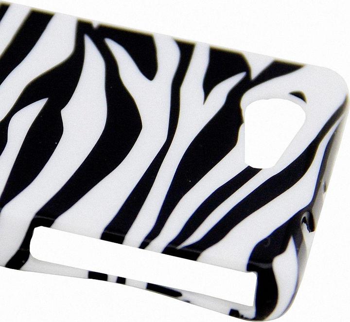 Produktbild König Design Schutzhülle Handytasche Etuis TPU für Handy Sony Xperia Z3 Compact Zebra Streifen Muster (Sony Xperia Z3 Compact)