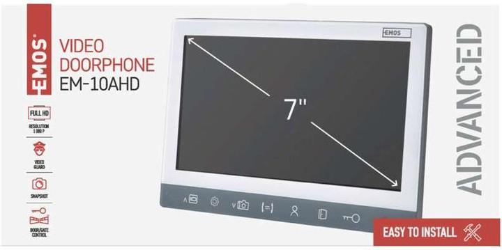 Image du produit Emos Moniteur pour portier vidéo EM-10AHD 7" LCD