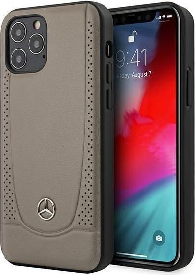 Actual product image Mercedes MEHCP12LARMBR iPhone 12 Pro Max 6.7-inch brown hard case Urban Line (Apple iPhone 12 Pro Max)