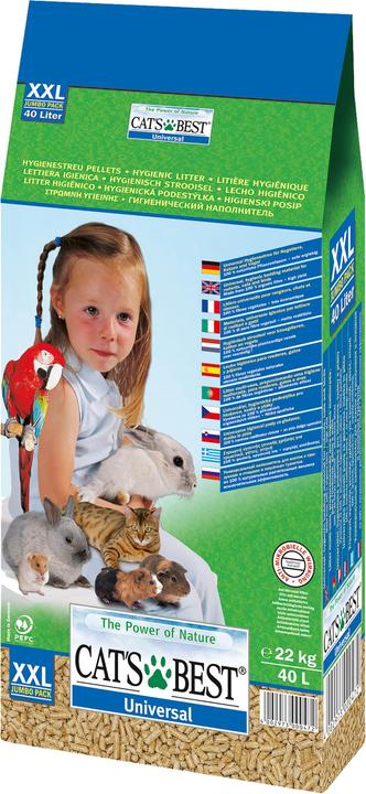 Actual product image Cat's Best Universal (22 kg, Bedding)