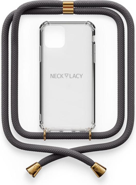 Produktbild Necklacy Necklace Case iPhone 12 Pro Max Stormy Grey (Apple iPhone 12 Pro Max)