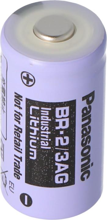 Actual product image Panasonic Batterie BR 2/3AGN 2/3 A Hochtemperaturzelle (1 pcs., 2/3 A, 1400 mAh)