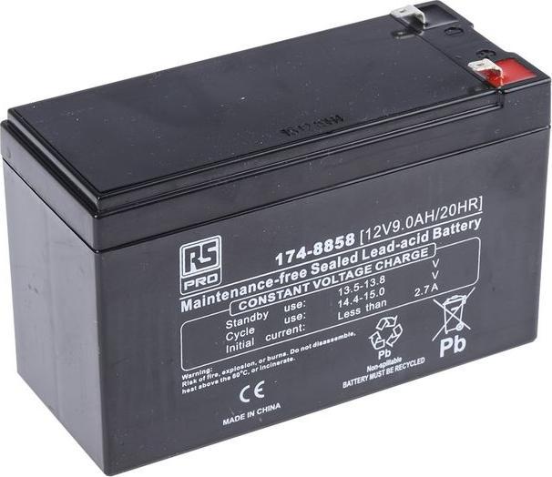 Image du produit Rs Pro Batterie à l'acide de plomb VRLA 12 V (12 V, 9000 mAh)