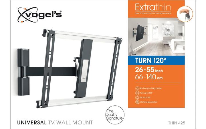 Produktbild Vogels Thin 425 (Wand, 55", 18 kg)