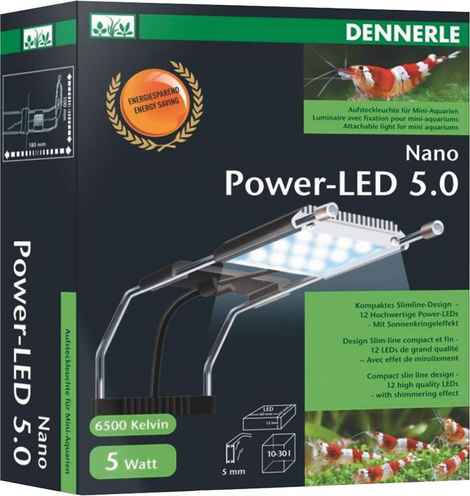 Actual product image Dennerle Nano Power LED 5.0 / 5W (LED, 5 W)