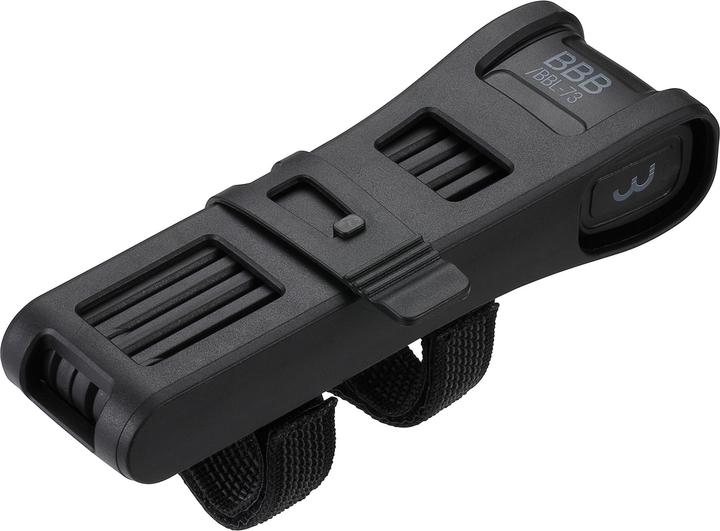 Actual product image BBB SecureFold folding lock with holder black (0.80 cm)