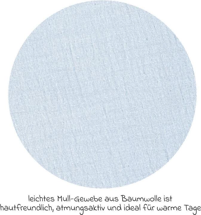 Produktbild Alvi Schlafsäcke Sommer-Schlafsack mit Füssen Musselin / Sleep-Overall (0.5 TOG)