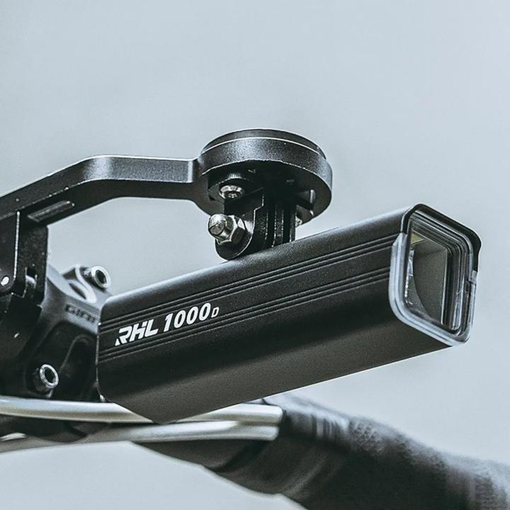 Actual product image Rockbros RHL1550 front bicycle light 5000mAh 1500lm IPX6 - black