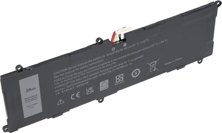 Immagine prodotto AccuCell Akku passend für Dell Venue 11 Pro 7140, Li-Polymer, 7,4V, 5135mAh, 38Wh (2 Celle, 5135 mAh)