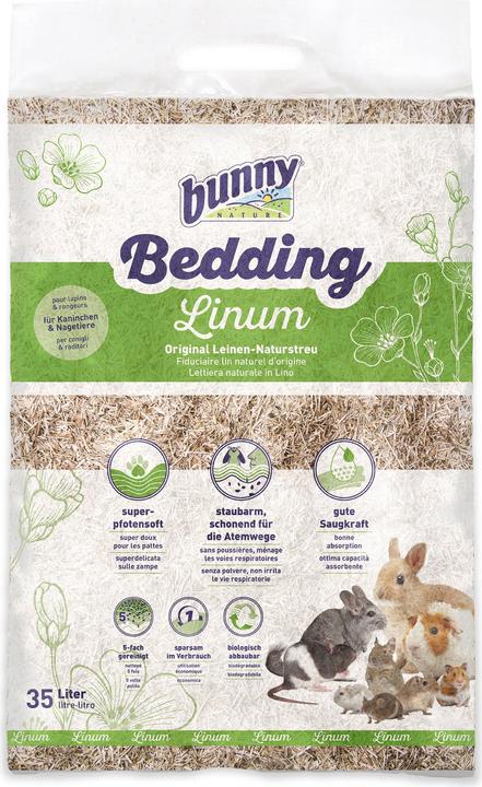 Bunny Linge de lit (3.55 kg, Copeaux)