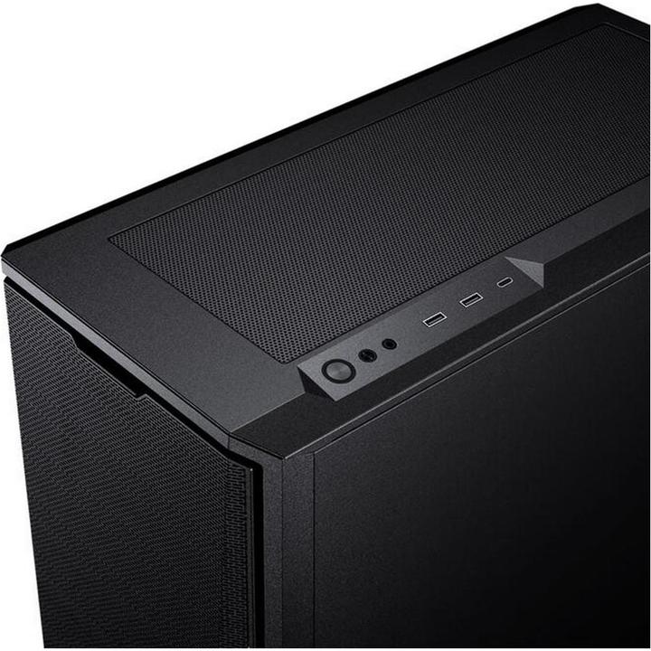 Actual product image Phanteks Eclipse G400A Midi-Tower, Tempered Glass, D-RGB - schwarz (mATX, E-ATX, ATX, Mini-ITX)