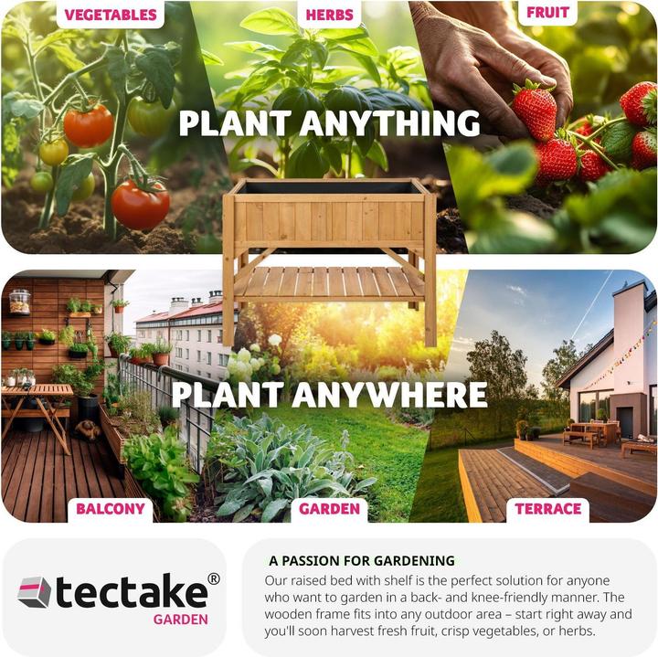 Produktbild tectake Hochbeet
