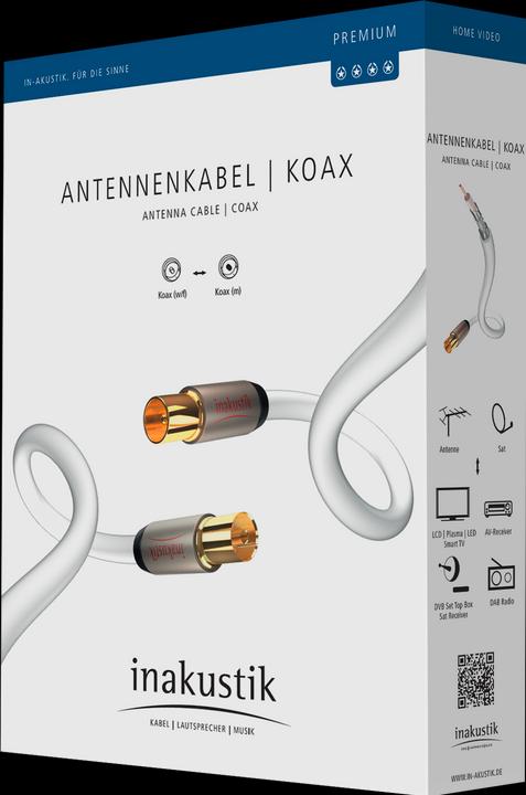 Actual product image Inakustik Premium antenna cable (100 dB, Antenna cable)