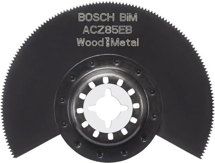 Produktbild Bosch Professional Zubehör BIM Segmentsägeblatt ACZ 85 EB, Wood and Metal, 85 mm, 1er-Pack