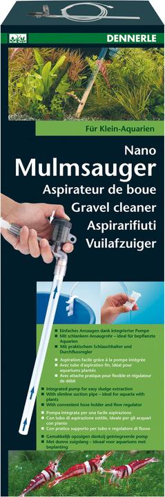 Dennerle Nano Mulmsauger (Aquarium Reinigung, Bodensauger)