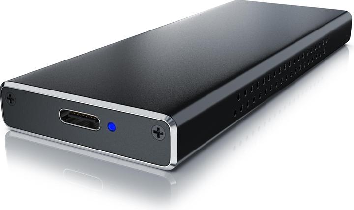Immagine prodotto CSL Cabinet per hard disk, M.2 Key-M PCIe Cabinet per hard disk esterno USB 3.2 per SSD NVME M.2, UASP (M.2)