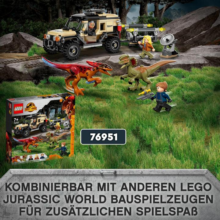 Immagine prodotto LEGO Attacco di un triceratopo a un camioncino (76950, LEGO Jurassic World)
