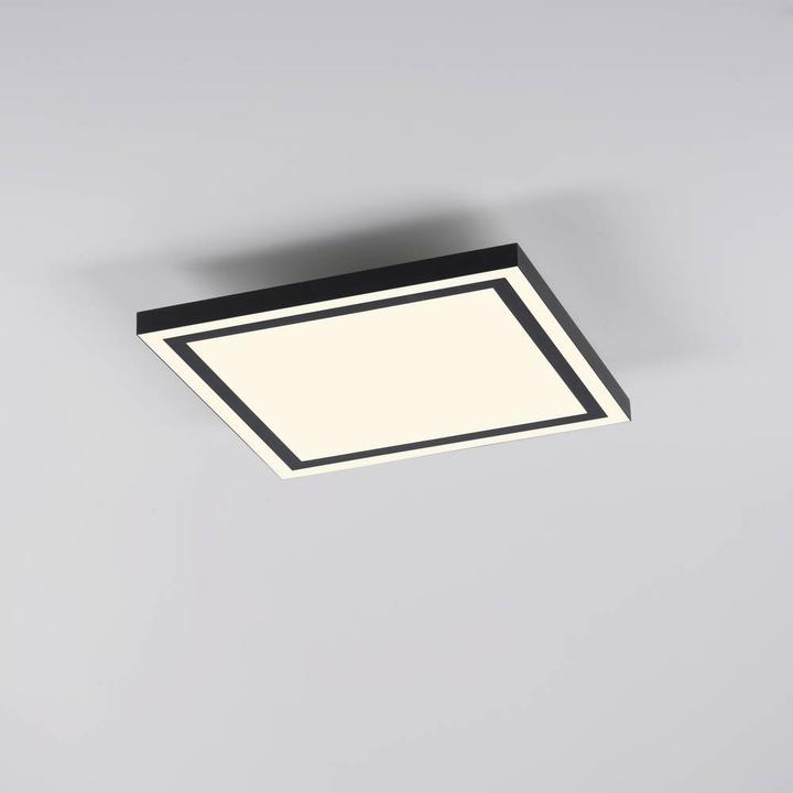 Image du produit Just Light EDGING-SMART LED Deckenleuchte Steuerbare Lichtfarbe 32W Schwarz/Weiss 14450-18 (3600 lm)