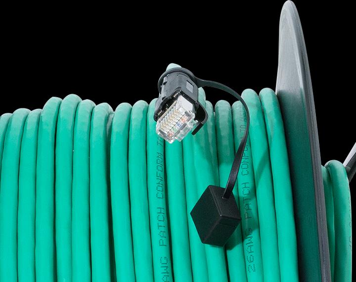 Produktbild LogiLink Netzwerkkabel (S/FTP, CAT6a, 80 m)