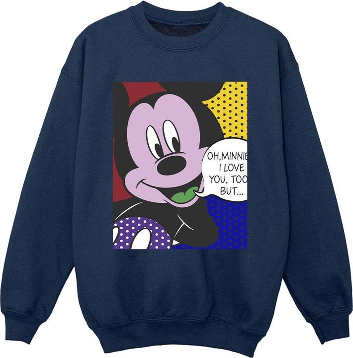 Disney Mickey Mouse Oh Minnie Pop Art Sweatshirt Jungen