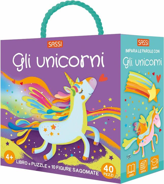 Sassi Q-Box. Unicorns (10 pieces)