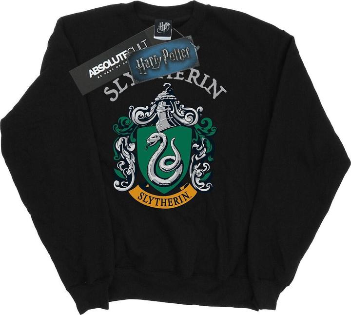 Slytherin Crest Sweatshirt Mädchen (140, 146)