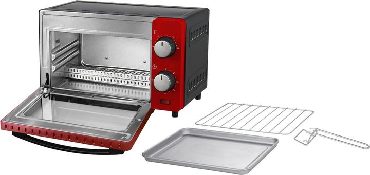 Produktbild Kalorik TKG OT 2021 RD Minibackofen Timerfunktion 9 l