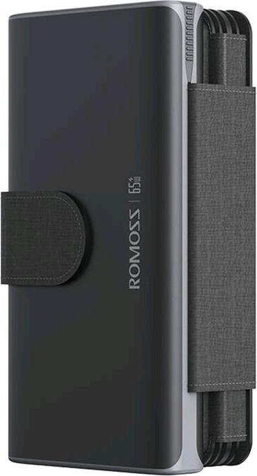 Image du produit Romoss Solar Powerbank 30000mAh 65W Black (30000 mAh, 65 W)