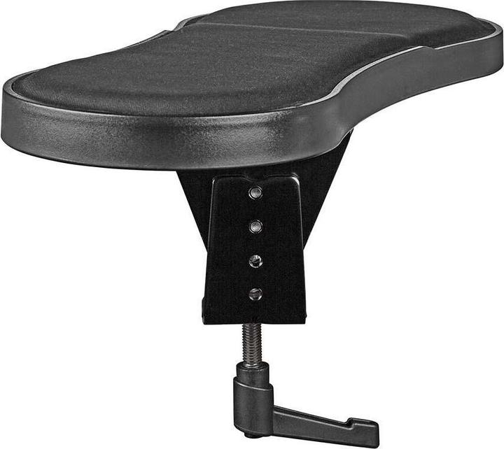 Produktbild Nedis Ergonomische Armlehne mit Mauspad, voll beweglich, Schwarz