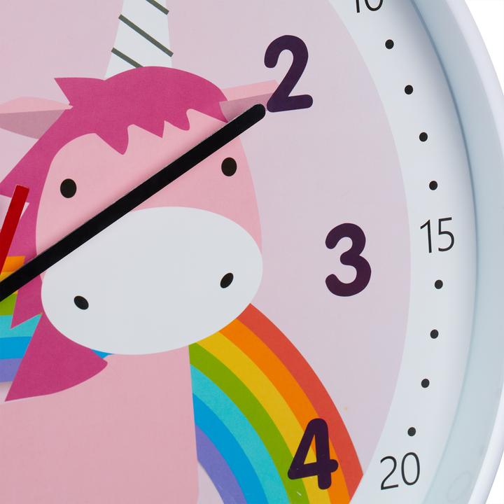 Produktbild Relaxdays Einhorn-Wanduhr
