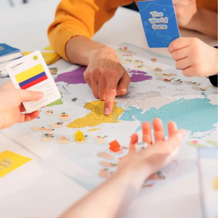 Produktbild The World Game Das lustige Geographie-Brettspiel (Deutsch)