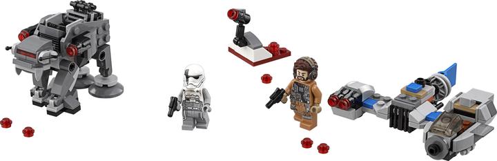 Actual product image LEGO Ski Speeder vs. First Order Walker Microfighters (75195, LEGO Star Wars)
