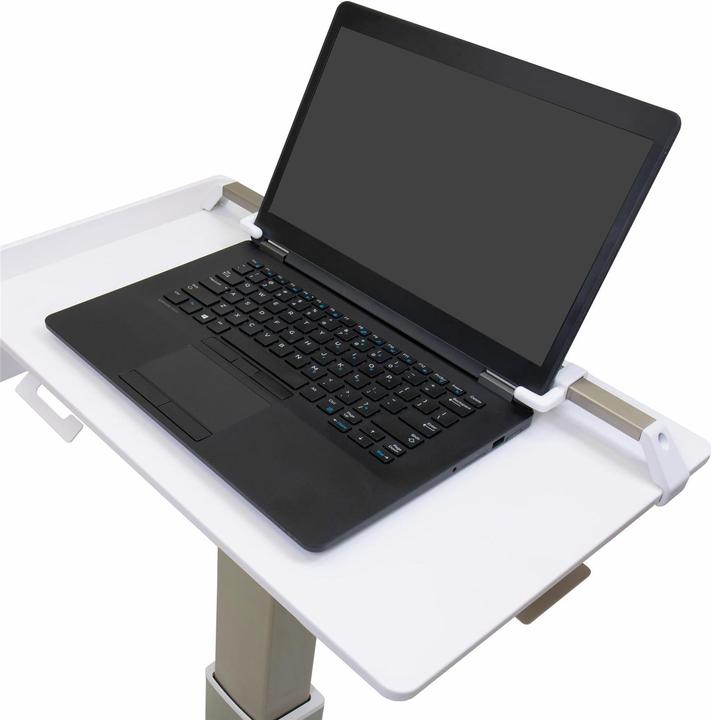 Productafbeelding Ergotron CareFit Slim - Trolley voor notebook - Aluminium - Wit, Warm Grijs - Schermgrootte