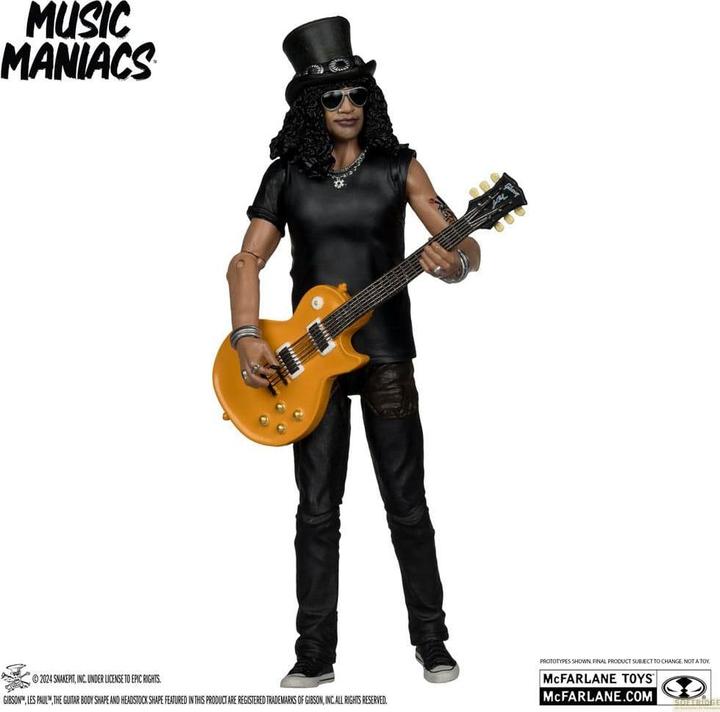 Image du produit McFarlane Music Maniacs Rock figurine Slash 15 cm