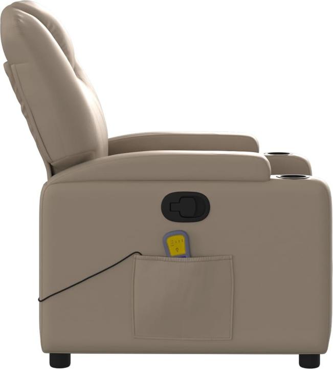 Immagine prodotto VidaXL Sedia da massaggio in similpelle marrone cappuccino, colore