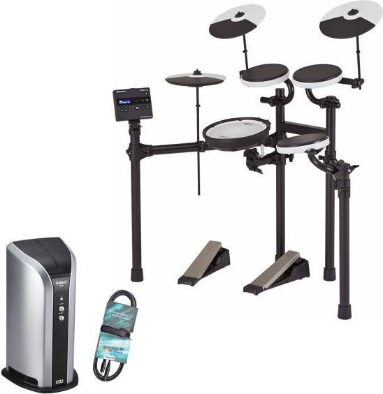 Actual product image Roland E-Drum TD-02KV Schlagzeug mit Monitor-Box und Kabel (E-drum)