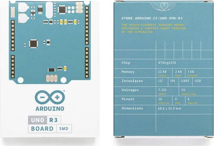 Actual product image Arduino Uno Rev3 SMD