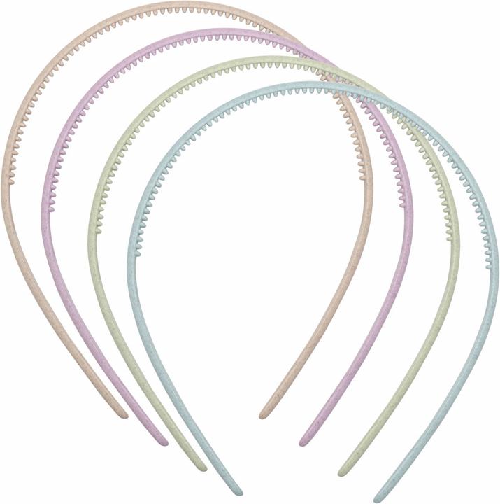 Actual product image Chiara Ambra Hairband set, 4 pcs., with straw