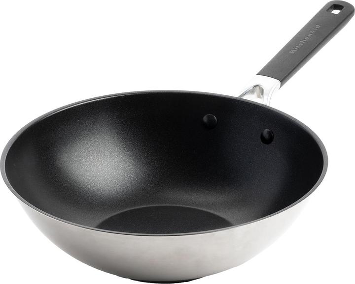 Produktbild KitchenAid Classic Stainless Steel (CC005705-001) (Wok Pfanne, Edelstahl)