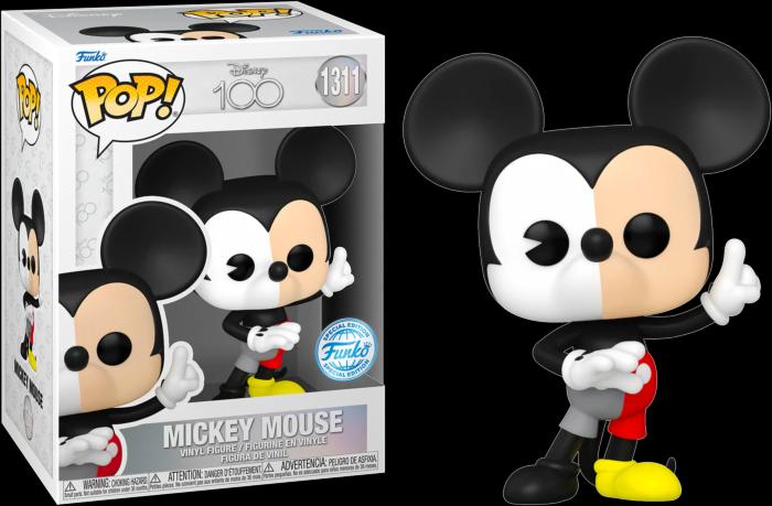 Produktbild Funko POP! Disney Mickey (Moitié Noir et Blanc / Moitié Couleur) Edition Limitée