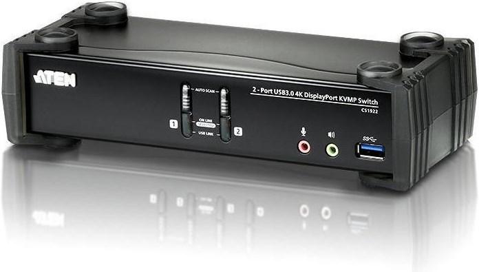 Produktbild Aten CS1922 2-Port USB 3.1 Gen 1 4K DisplayPort 1.2 KVM