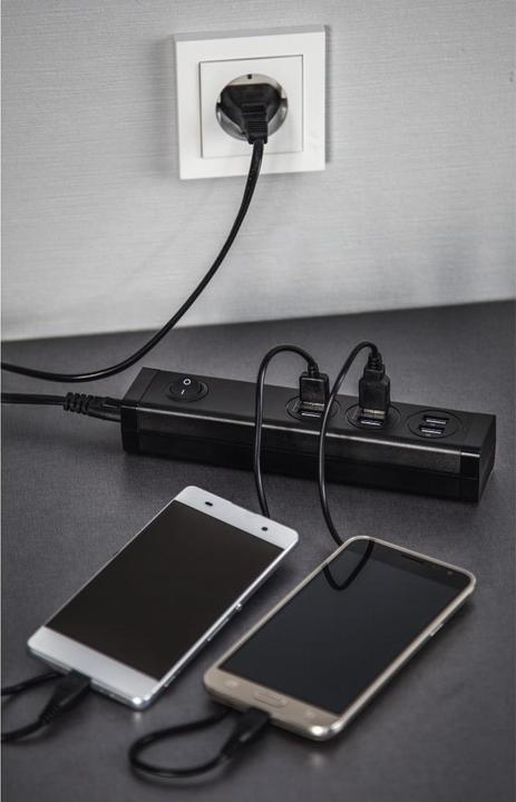 Produktbild Hama USB-Ladestation, 6-fach