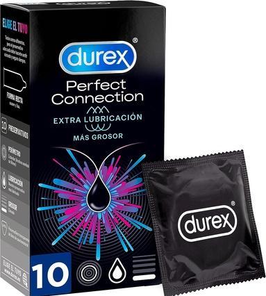 Actual product image Durex Perfect Connection Silicone Extra Lubrication 10 Units (10 pcs.)