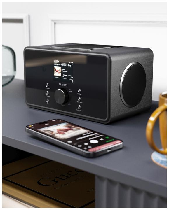 Actual product image Majority Bard (Web radio, DAB+, VHF, FM, Bluetooth, Wi-Fi)