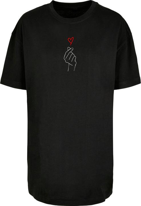 Merchcode Ladies K Heart Oversized Boyfriend Tee - 119539