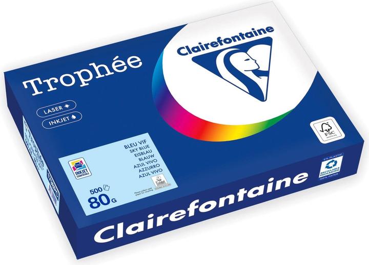 Image du produit Clairefontaine Papier universel couleur (80 g/m², 500 x, A4)