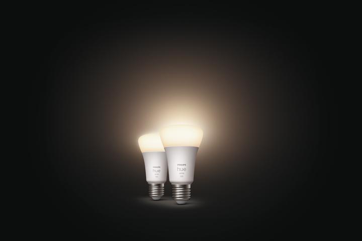 Produktbild Philips Hue White (E27, 9.50 W, 1050 lm, 2 x, F)