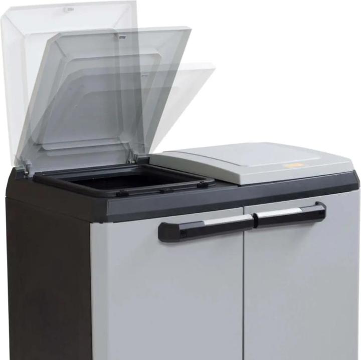 Immagine prodotto Keter Armadio per il riciclaggio Split Premium in plastica nera 220 l (220 l)